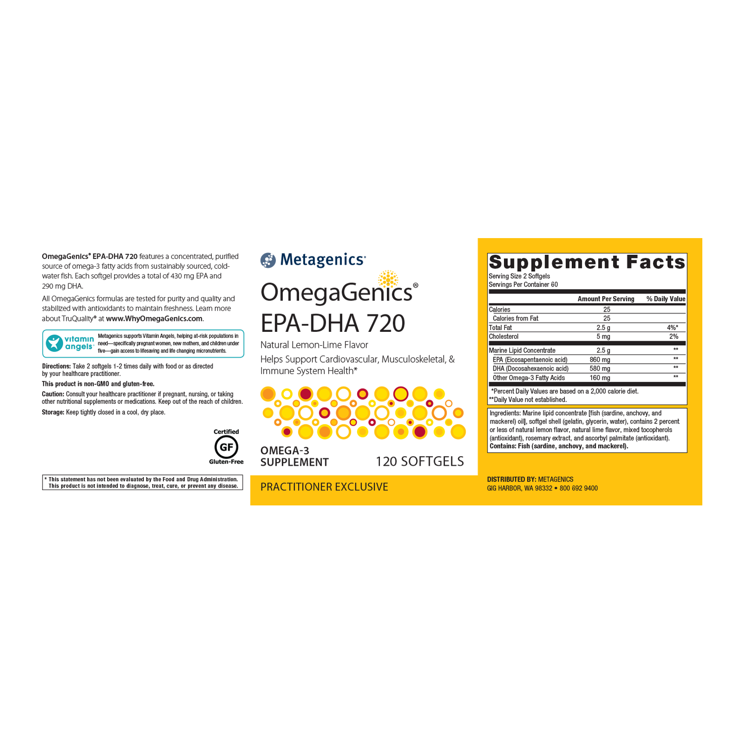 OmegaGenics™ EPA-DHA 720